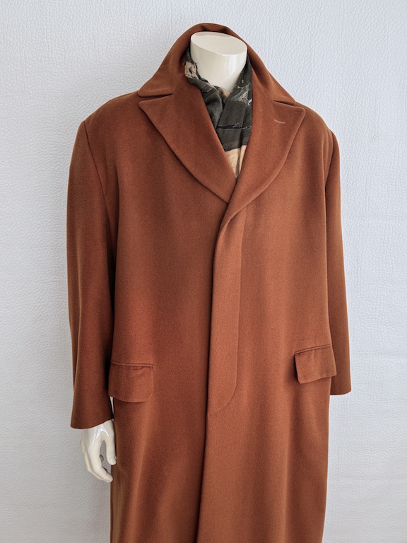 VTG Romeo Gigli Cashmere-Wool Oversize Coat