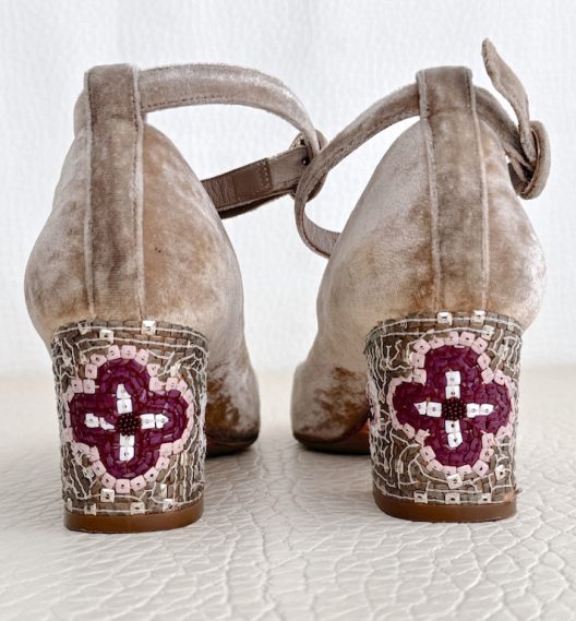 Dolce & Gabbana Velvet Heels