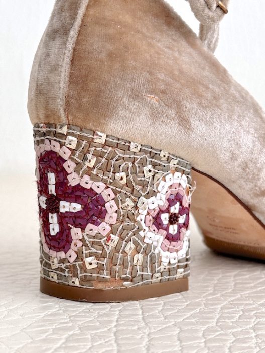 Dolce & Gabbana Velvet Heels