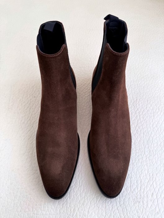 Celine Carmargue Brown Suede Boots