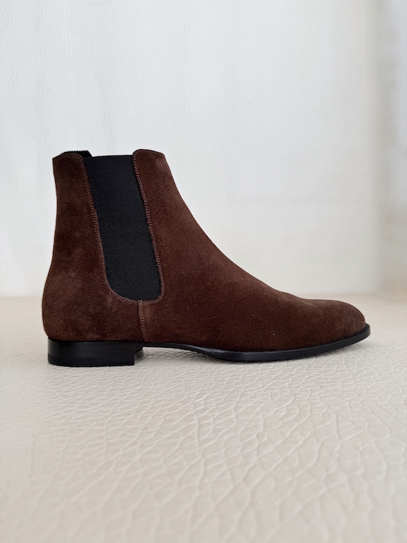 Celine Carmargue Brown Suede Boots