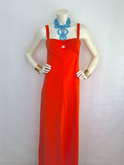 VTG Courrèges Long Strappy Dress