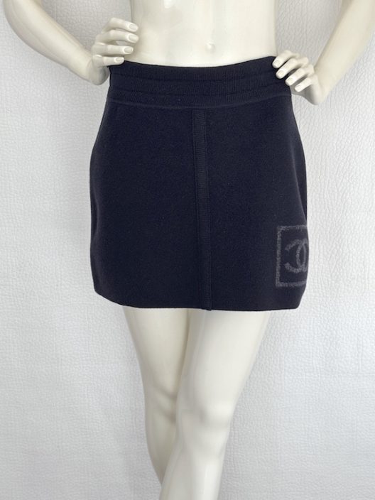 VTG Chanel knit skirt