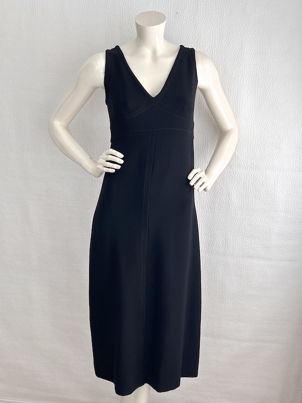 Prada Black Wool Dress