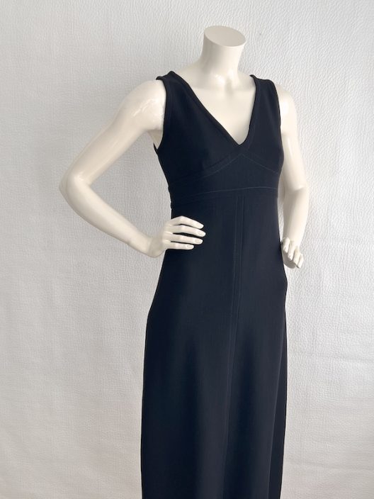 Prada Black Wool Dress