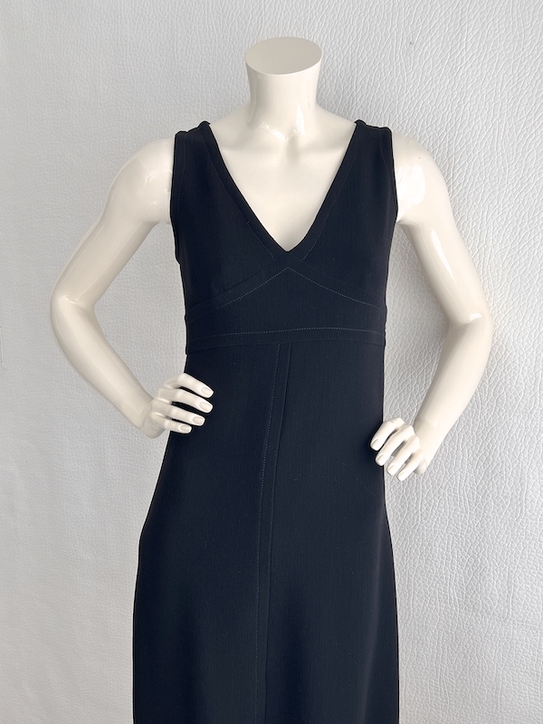 Prada Black Wool Dress
