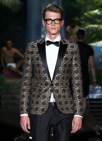 RARE Dsquared2 Runway Smoking Jacket