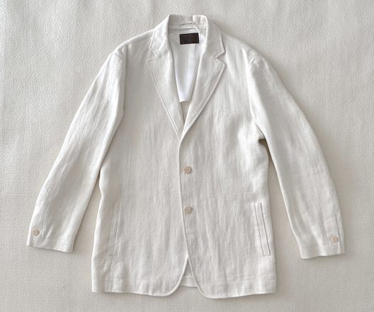Loewe Off-white Linen Suit