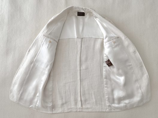 Loewe Off-white Linen Suit