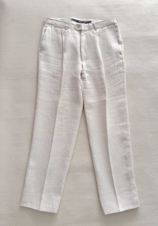 Loewe Off-white Linen Suit