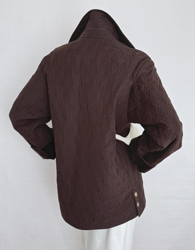 Escada Brown Quilted Jacket