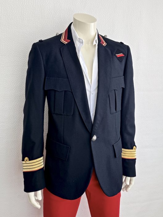 Balmain by Christophe Decarnin Slim Jacket-Military Style