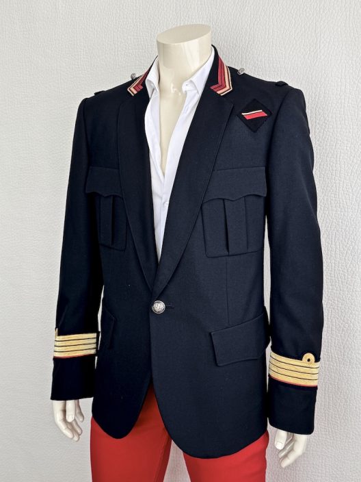 Balmain by Christophe Decarnin Slim Jacket-Military Style