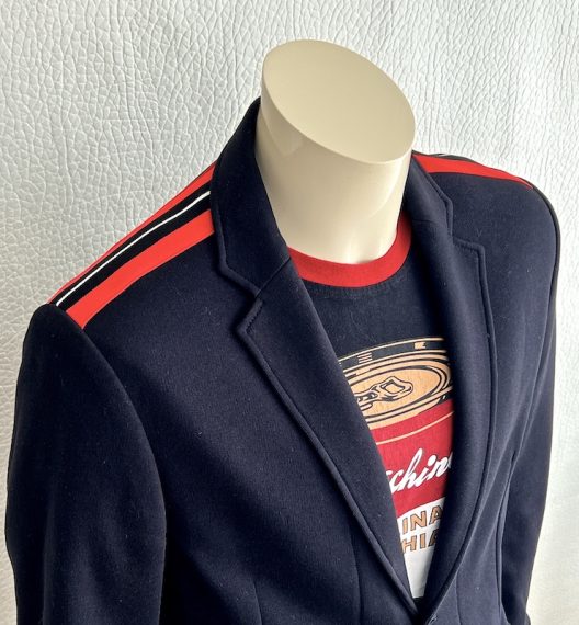 RARE Givenchy Paris Unstructured Slim Knit Jacket-Blazer