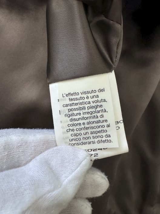 Giorgio Armani Destructured Quilted Jacket