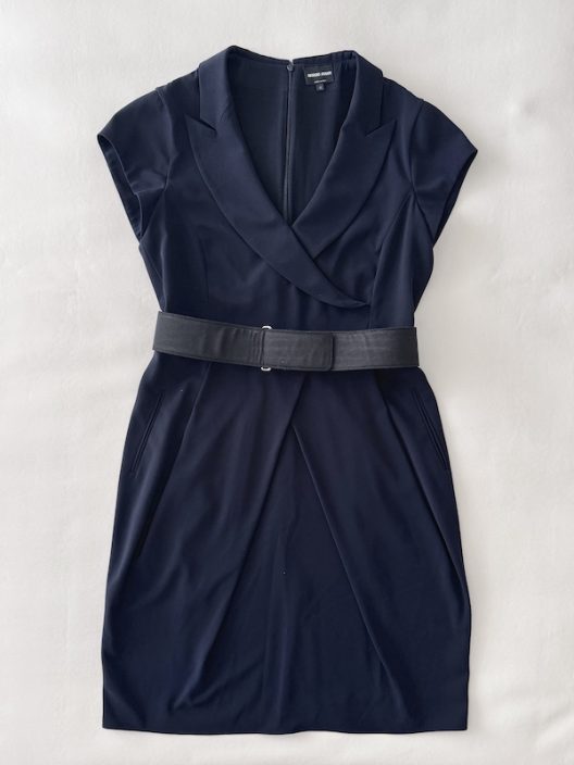 Giorgio Armani Navy Dress