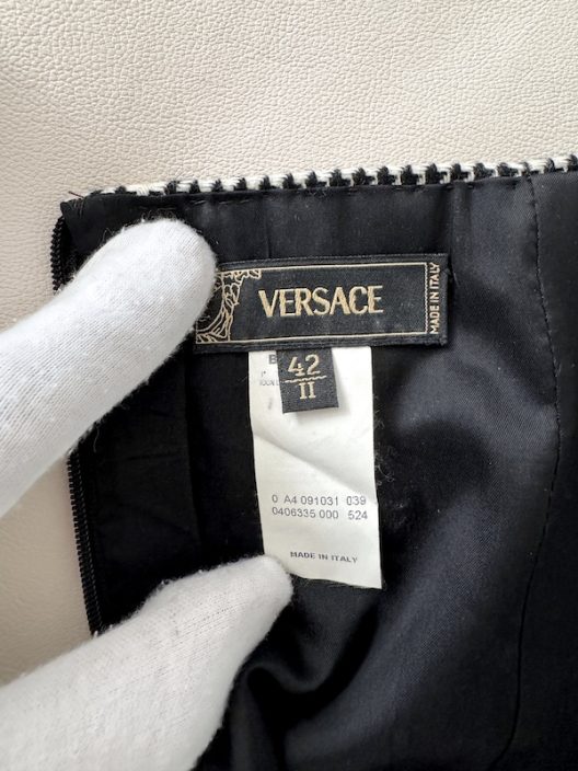 Versace Versace Prince of Wales skirt
