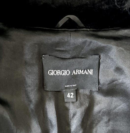 Giorgio Armani Fall 07 Runway Fur Jacket