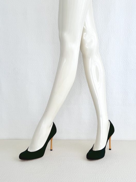 Emporio Armani Satin Heeles Shoes