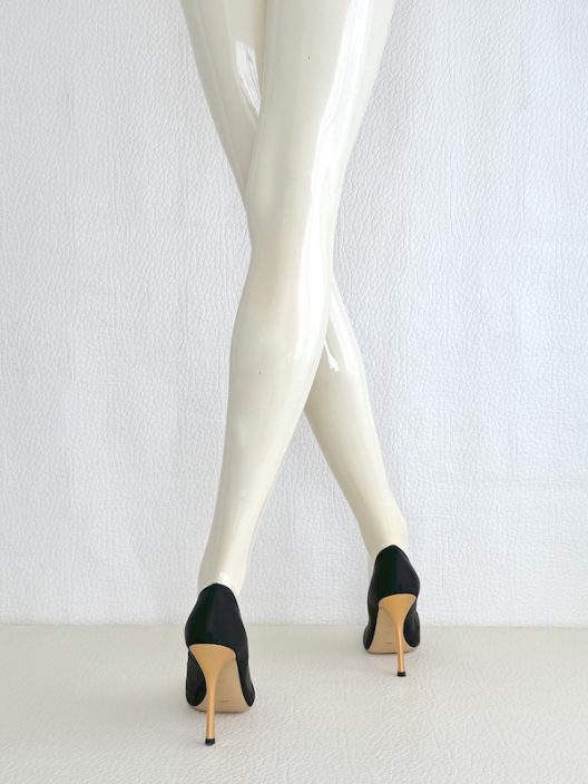 Emporio Armani Satin Heeles Shoes
