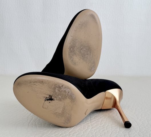Emporio Armani Satin Heeles Shoes