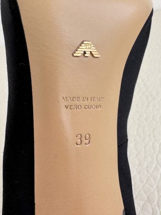 Emporio Armani Satin Heeles Shoes