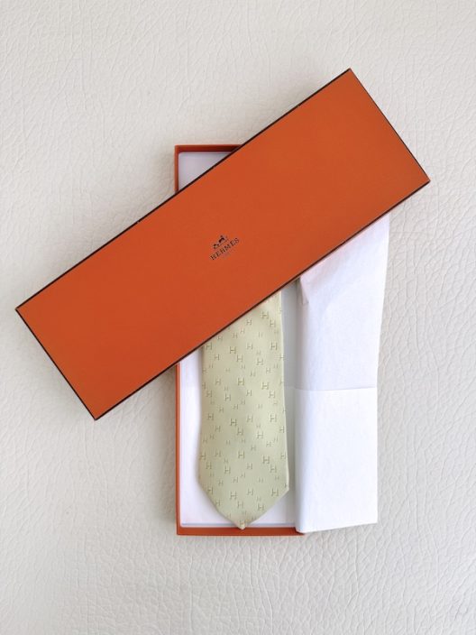Hermès Silk Tie with box