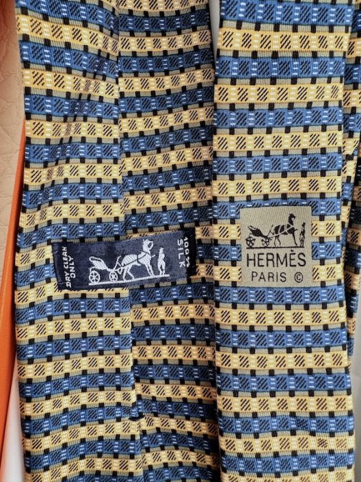 Hermès Silk Tie with box