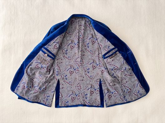 Etro Blue Velvet Jacket