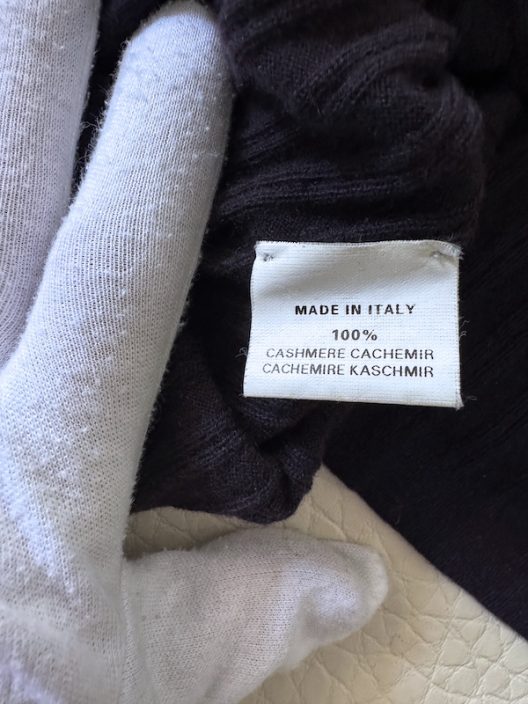 Hermes Cashmere Turtleneck Polo