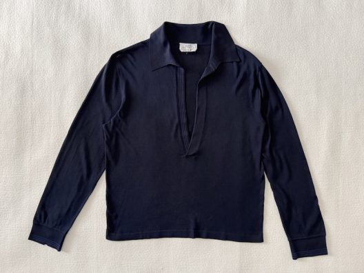Hermes Silk Knit Polo-Jersey