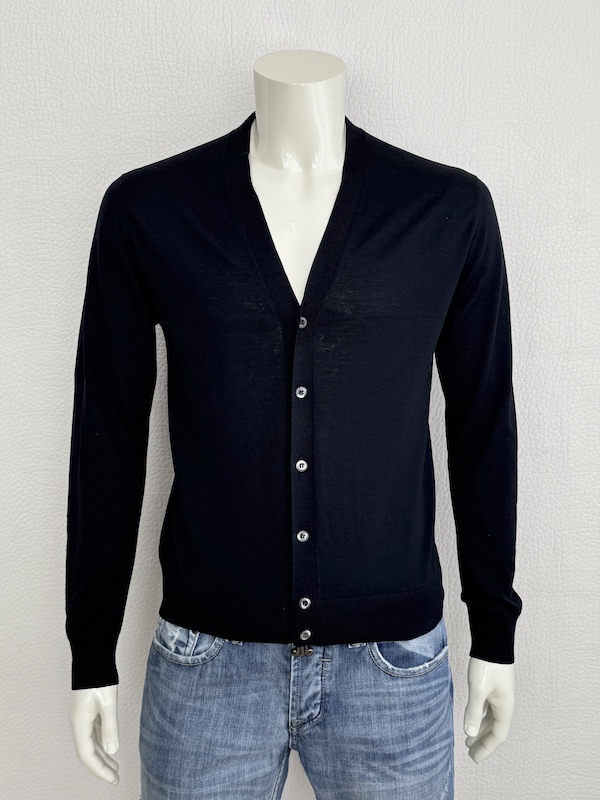 Prada Black Wool Cardigan