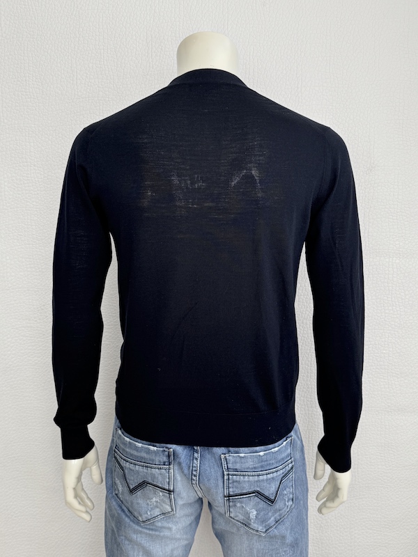 Prada Black Wool Cardigan