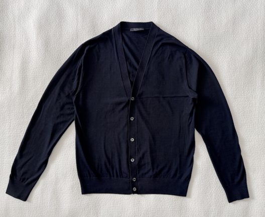 Prada Black Wool Cardigan