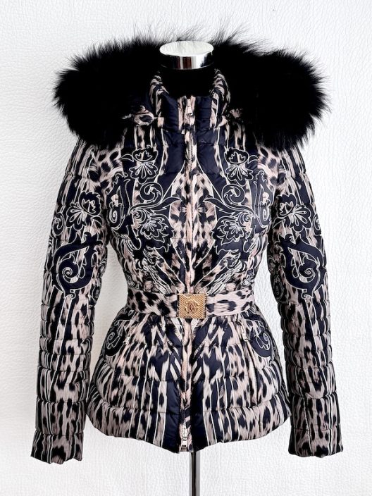 Roberto Cavalli Down Jacket With Hood