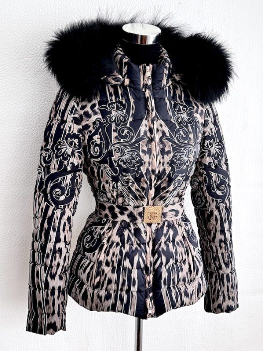 Roberto Cavalli Down Jacket With Hood