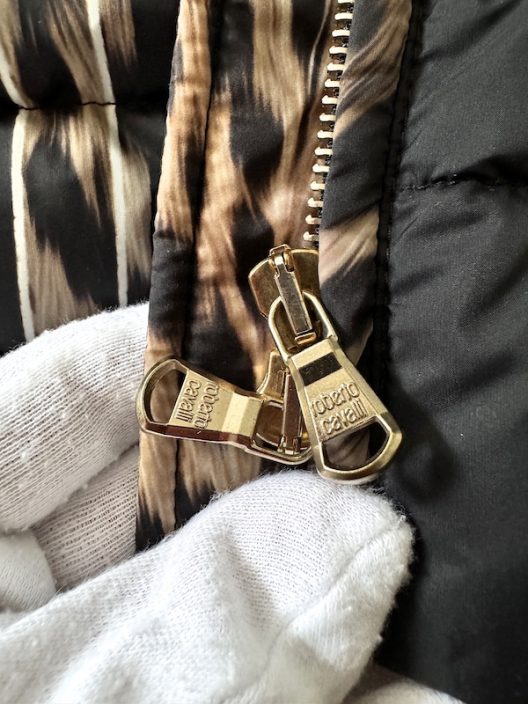 Roberto Cavalli Down Jacket With Hood