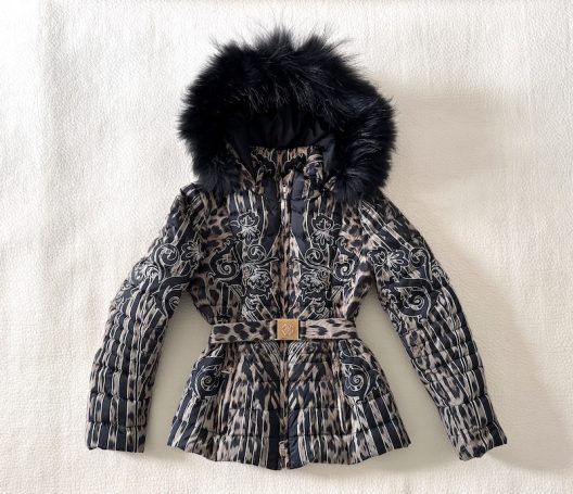 Roberto Cavalli Down Jacket With Hood