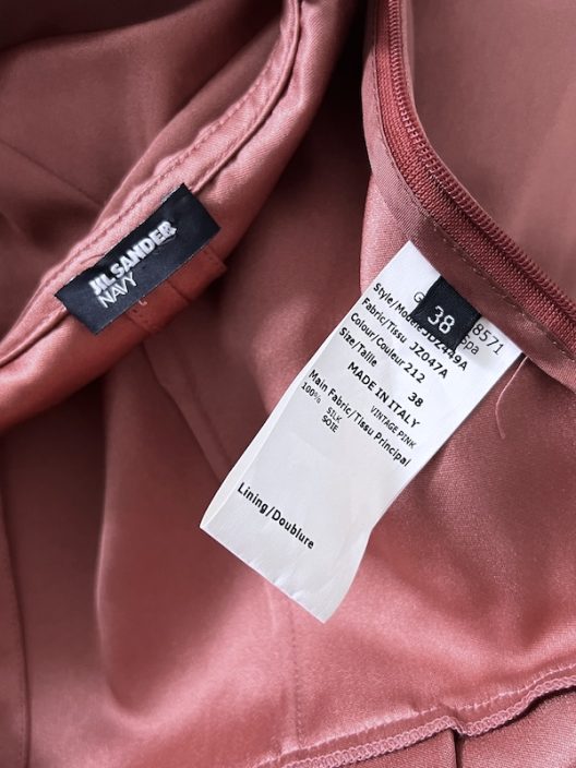 Jil Sander Silk Dress