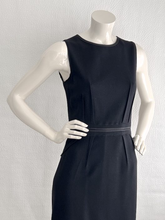 Prada Little Black Wool Dress