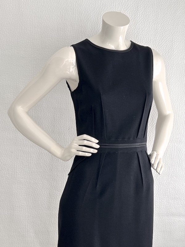 Prada Little Black Wool Dress