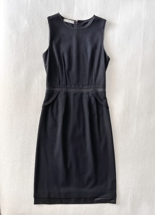 Prada Little Black Wool Dress