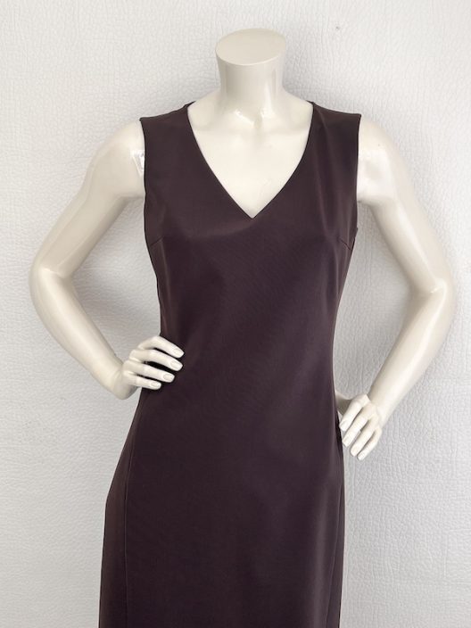 Prada Icon Brown Technical Fabric Dress