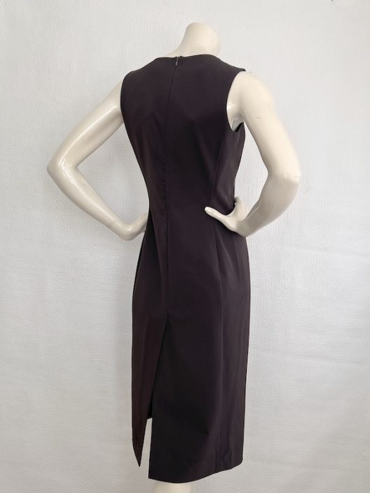 Prada Icon Brown Technical Fabric Dress
