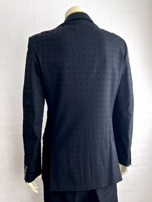 VTG Gianni Versace Couture Black Suit S/S 94