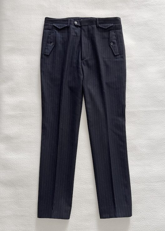 RARE Bottega Veneta Slim Fit Striped Wool Suit