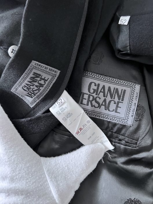RARE Gianni Versace Double-Breasted Wool Tuxedo