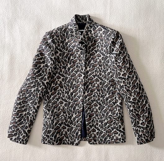 Zadig & Voltaire Animal Print Jacquard Deluxe Jacket