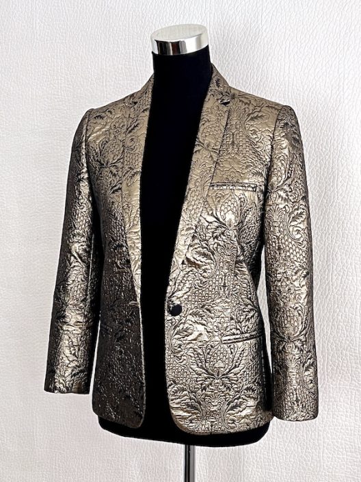 Zadig & Voltaire Gold Jacquard Deluxe Jacket