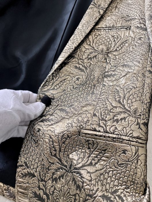 Zadig & Voltaire Gold Jacquard Deluxe Jacket